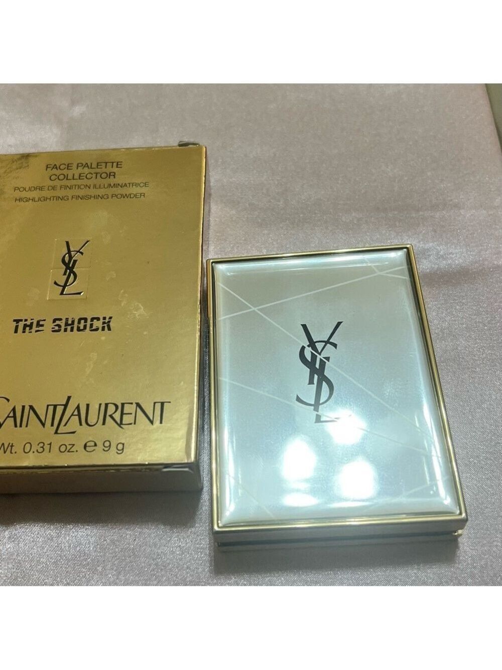 YSL YvesSaintLaurent Face Palette Highlighting Finishing Powder The Shock